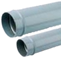 Transair Aluminum Pipe - Grey 76/100(mm)