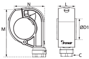Transair Quick Assembly Brackets