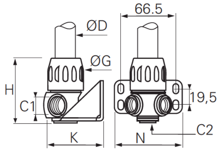 Transair Quick Assembly Brackets