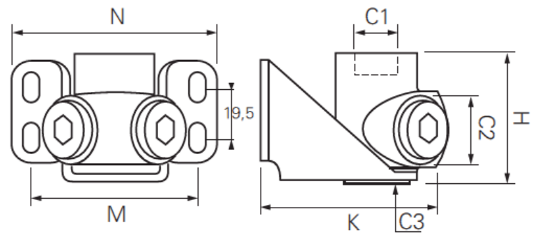 Transair Quick Assembly Brackets