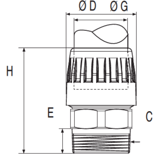 Transair Threaded Connector