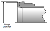 flange diameter