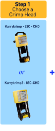 Parker modular crimpers - choose portable or bench mount setup