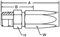 Parker 51 series 20151 fitting