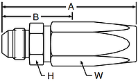 Parker 51 series 20351 fitting