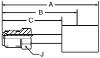 Parker 92 series 12892 hose fitting