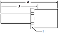 Parker MS series 134MS hose fitting
