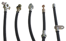 Custom stainless steel braided hose assemblies