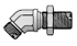 Parker Bulkhead Union Metric Hex WNMLO