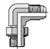 Parker Metric-ORR 37 Degree Flare C8OMX