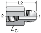 Parker GTX - JIC Female Connectors