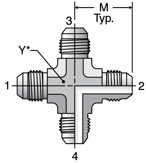 Parker KTX - JIC Union Cross