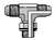 Parker BSPP-ORR Branch Tee S4OMX