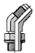 Parker BSPP-ORR 37 Degree Swivel Flare V4OMX
