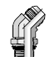 Parker ISO-6149 37 Degree Swivel Flare V87OMX