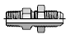 Parker NPTF 37 Degree Bulkhead WFTX