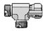 Parker ORFS Swivel Run R6LO