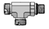 Parker ISO 6149 Run Tee R87OMLO