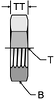 Parker WLNL - ORFS Bulkhead Locknut