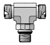 Parker ISO 6149 Branch Tee S87OMLO