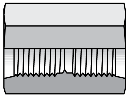 Straight Thread Coupling