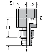 Parker ISO 6149* Female Elbow 