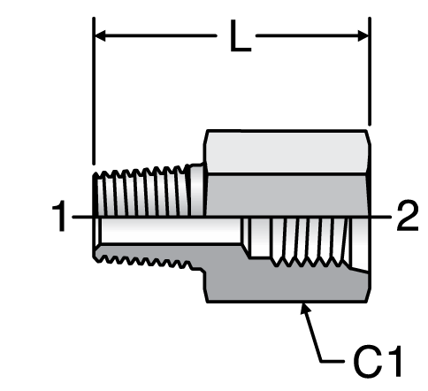 Parker Conversion Adapter 