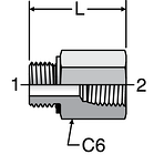 Parker Conversion Adapter 