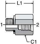 Parker Conversion Adapter 