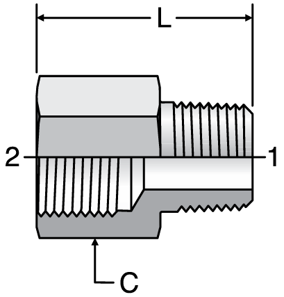 Parker Conversion Adapter 