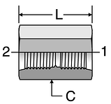 Parker Straight Thread Coupling 