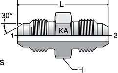 Parker Komatsu Male Unions