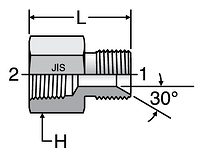 Parker JIS Female Connectors