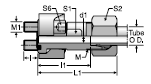 Parker GFS SAE Flange Connector - Standard Series