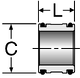 Parker Q4 Dual Seal Flange Insert