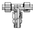 Parker Metric ED Branch Tee ET-M-ED