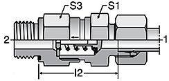 Parker RHZ-M-ED - EO Non-Return Valves