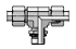 Parker ISO 6149 Metric Branch Tee TEE-OR