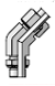 Parker Metric ORR Flareless VEE-M
