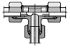 24° Flareless Alternating Valve
