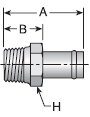 Parker TB series 01TB fitting