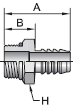 Parker 88 series 0588 fitting