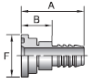 Parker 88 series 1588 fitting