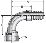 Parker 88 series 3988 fitting