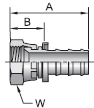 Parker 82 series 30682 fitting