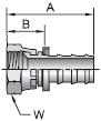 Parker 82 series 30882 fitting