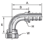 Parker 82 series 33982 fitting