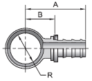 Parker 82 series 34982 fitting