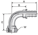 Parker 82 series 3C582 fitting