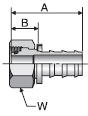 Parker 82 series 3CA82 fitting